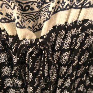 Free People Dresses - Black and white FreePeople boho dress Free People Dresses - Black and white FreePeople boho dress